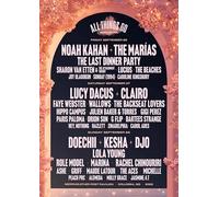 All Things Go Festival 2025 A3 Print Poster Wall Art Home Decor Album Gift Present Photo Living Room Dining Room Bedroom Unframed Concert Tour Gig Live Retro Music Arena