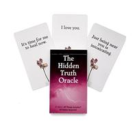 All Things Intuitive - The Hidden Truth Oracle - Love, Romance, Twin Flame, Soulmate Messages - Best for Relationships in Challenge - 54 Cards - 410 GSM Premium Cardstock - Made in USA