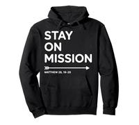 All Things Through Christ 4:13 Inspirational Christian Faith Pullover Hoodie