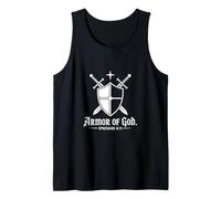 All Things Through Christ 4:13 Inspirational Christian Faith Tank Top