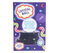 All Things Tiny Crystal Ball. Novelty Mini Crystal Ball With Motion Activated Sounds. Provides Mystical Answers To Your Burning Questions. Novelty Magic Crystal Ball