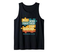 All Things Work Together for Good Romans 8:28 Bible Verse Tank Top