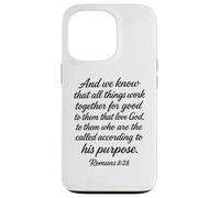 All Things Work Together For Good Romans 8:28 Christian Pray Case for iPhone 13 Pro