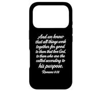 All Things Work Together For Good Romans 8:28 Christian Pray Case for iPhone 17 Pro