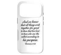 All Things Work Together For Good Romans 8:28 Christian Pray Case for iPhone 17 Pro