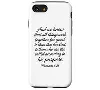 All Things Work Together For Good Romans 8:28 Christian Pray Case for iPhone SE (2020) / 7/8