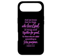 All Things Work Together For Good Scripture Pray Romans 8:28 Case for iPhone Air