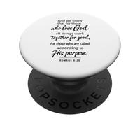 All Things Work Together For Good Scripture Romans 8:28 PopSockets Adhesive PopGrip