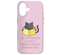 All This Reality is Really Cutting into my Reading Time Case for iPhone 17