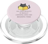 All This Reality is Really Cutting into my Reading Time PopSockets PopGrip for MagSafe