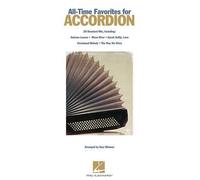 All-Time Favorites for Accordion (English) Paperback Book