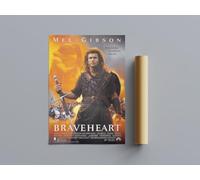 All Time Great Movie Posters Braveheart Wall Art (A3 Size 29.7cmx42cm)
