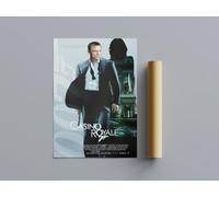 All Time Great Movie Posters Casino Royale Wall Art (A2 Size 42cmx59.4cm)