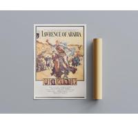 All Time Great Movie Posters Lawrence Of Arabia Wall Art (A2 Size 42cmx59.4cm)