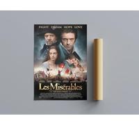 All Time Great Movie Posters Les Miserables Wall Art (A4 Size 21cmx29.7cm)
