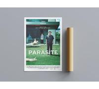All Time Great Movie Posters Parasite Wall Art (A4 Size 21cmx29.7cm)
