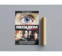 All Time Great Movie Posters Requiem For A Dream Wall Art (A3 Size 29.7cmx42cm)