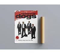 All Time Great Movie Posters Reservoir Dogs Wall Art (A3 Size 29.7cmx42cm)