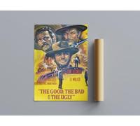 All Time Great Movie Posters The Good The Bad And The Ugly Wall Art (A3 Size 29.7cmx42cm)