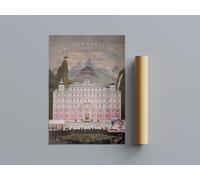 All Time Great Movie Posters The Grand Budapest Hotel Wall Art (A4 Size 21cmx29.7cm)