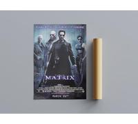 All Time Great Movie Posters The Matrix Wall Art (A4 Size 21cmx29.7cm)