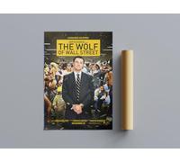 All Time Great Movie Posters The Wolf Of Wall Street Wall Art (A4 Size 21cmx29.7cm)
