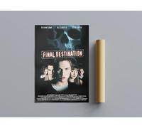 All Tme Great Horror Movie Posters Final Destination Wall Art (A4 Size 21cmx29.7cm)