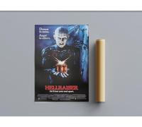 All Tme Great Horror Movie Posters Hellraiser Wall Art (A4 Size 21cmx29.7cm)