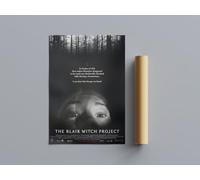 All Tme Great Horror Movie Posters The Blair Witch Project Wall Art (A4 Size 21cmx29.7cm)