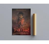 All Tme Great Horror Movie Posters Trick R Treat Wall Art (A4 Size 21cmx29.7cm)
