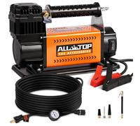 ALL-TOP Air Compressor Kit, 12V Portable Inflator 7.06CFM, Offroad Air Compressor for Truck ,Air Pump for Car Heavy Duty, Max 150PSI for SUV 4x4 Vehicle RV Tire