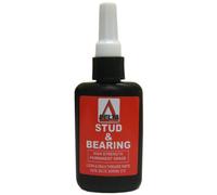 All Trade Direct 1 X Stud & Bearing Adhesive 50Ml Red Threadlock Nutlock Studlock Thread Lockseal