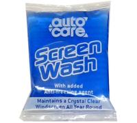 All Trade Direct 10 X Auto Care Screen Wash Sachet 70Ml With Anti Freeze Makes 500Ml When Diluted