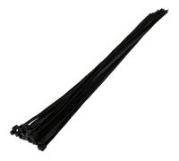 All Trade Direct 100 Black Cable Ties 580Mm X 12.7Mm Long & Wide Zip Tie Bases