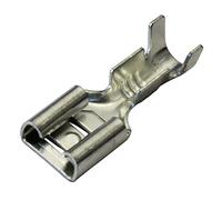 All Trade Direct 100 x 6.3 mm Uninsulated Crimp Terminal, 2.5 mm²