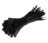 All Trade Direct 100 X Black Cable Ties 300Mm X 4.8Mm Zip Tie Wraps Bases All Sizes Stocked by All Trade Direct