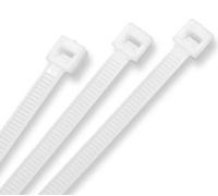 All Trade Direct 100 X White Cable Ties 370Mm X 4.8Mm Zip Tie Wraps Bases