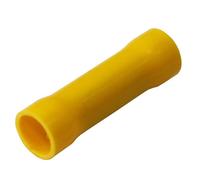 All Trade Direct 100 x Yellow Butt Joiners Insulated Wire Connector Electrical Crimp Terminal