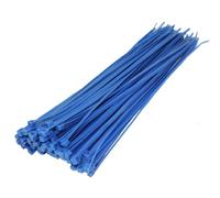 All Trade Direct 1000 X Blue Cable Ties 300Mm X 4.8Mm Zip Tie Wraps Bases