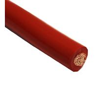 All Trade Direct 1M Metre Red Welding Or Earth 16Mm Cable Flexible Arc Mig Tig 110A 110 Amps