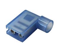 All Trade Direct 20 x Blue 6.3mm Flag Terminal Insulated Spade Wire Crimp Electrical Connector