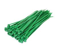 All Trade Direct 200 X Green Cable Ties 140Mm X 3.6Mm Zip Tie Wraps Bases