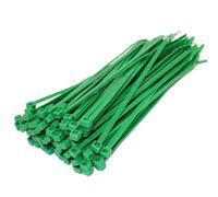 All Trade Direct 200 X Green Cable Ties 200Mm X 4.8Mm Zip Tie Wraps Bases