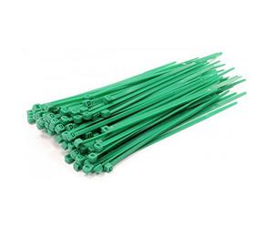 All Trade Direct 200 X Green Cable Ties 300Mm X 4.8Mm Zip Tie Wraps Base