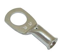 All Trade Direct 6 Copper Tube 16Mm X 10Mm Lug Battery Starter Cable Welding Crimp Terminal Ring