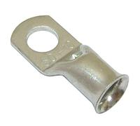 All Trade Direct 6 Copper Tube 50Mm X 10Mm Lug Battery Starter Cable Welding Crimp Terminal Ring