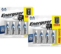 All Trade Direct 8 X Energizer Aa Lithium Batteries Digital Camera Lr6 L91 Long Life Expiry 2030