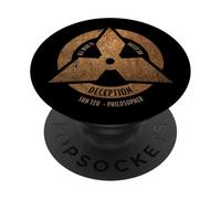 All war is based on deception quote Sun Tzu philosophy peace PopSockets Adhesive PopGrip