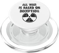 All war is based on deception quote Sun Tzu philosophy peace PopSockets PopGrip for MagSafe