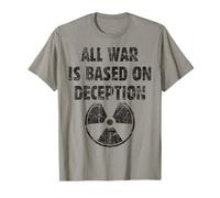 All war is Based on Deception Quote Sun Tzu Philosophy Peace T-Shirt
